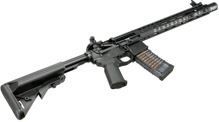 EMG / Cyma Noveske N4 12,5 Zoll GEN3 Vollmetall CGS T8-System Gas-Blow-Back 6mm BB schwarz Bild 5