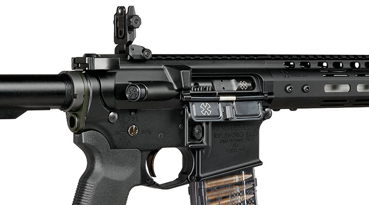 EMG / Cyma Noveske N4 12,5 Zoll GEN3 Vollmetall CGS T8-System Gas-Blow-Back 6mm BB schwarz Bild 8
