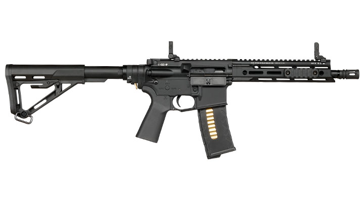 APS / EMG Daniel Defense DDM4 V7P Pistol Vollmetall GBox GBB 6mm BB schwarz Bild 2