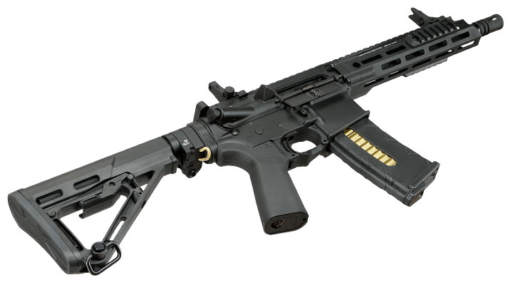 APS / EMG Daniel Defense DDM4 V7P Pistol Vollmetall GBox GBB 6mm BB schwarz Bild 5