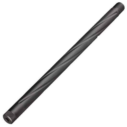 Action Army Aluminium Twisted Bull Barrel Auenlauf Set Short f. Maruzen Type 96 Gewehre schwarz Bild 1