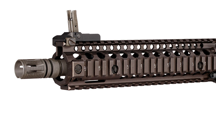GHK Colt / Daniel Defense MK18 MOD1 Vollmetall Gas-Blow-Back 6mm BB Dualtone - Version 3 Bild 7