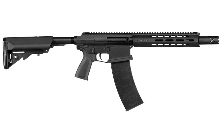 Double Bell / Genesis Arms Gen-12 Shotgun Professional Line Vollmetall S-AEG 6mm BB schwarz Bild 3