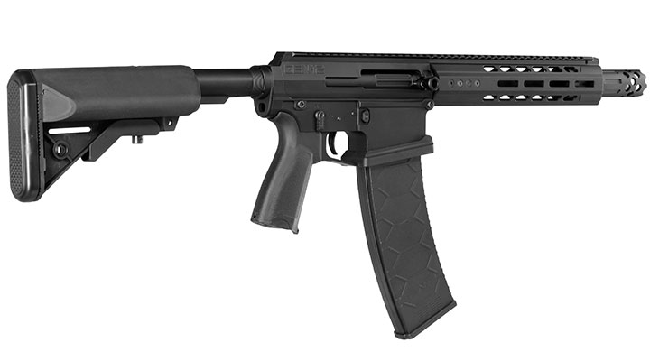 Double Bell / Genesis Arms Gen-12 Shotgun Professional Line Vollmetall S-AEG 6mm BB schwarz Bild 4