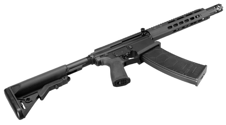 Double Bell / Genesis Arms Gen-12 Shotgun Professional Line Vollmetall S-AEG 6mm BB schwarz Bild 6