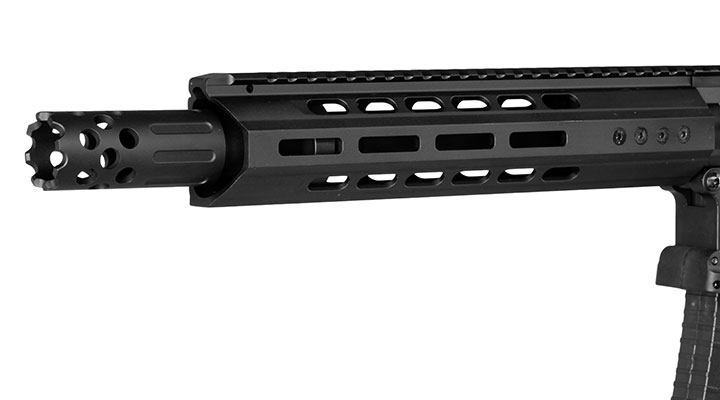 Double Bell / Genesis Arms Gen-12 Shotgun Professional Line Vollmetall S-AEG 6mm BB schwarz Bild 7