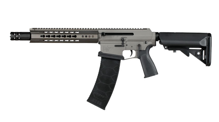 Double Bell / TTI / Genesis Arms JW4 Dracarys Gen-12 Shotgun Professional Line Vollmetall S-AEG 6mm BB grau Bild 2