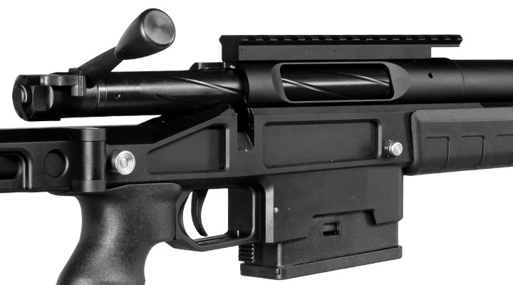 Bear Paw T-5000 M Vollmetall Bolt Action Snipergewehr Springer 6mm BB schwarz Bild 10