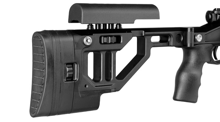 Bear Paw T-5000 M Tactical Vollmetall Bolt Action Snipergewehr Springer 6mm BB schwarz Bild 11