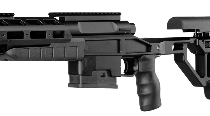 Bear Paw T-5000 M Tactical Vollmetall Bolt Action Snipergewehr Springer 6mm BB schwarz Bild 8