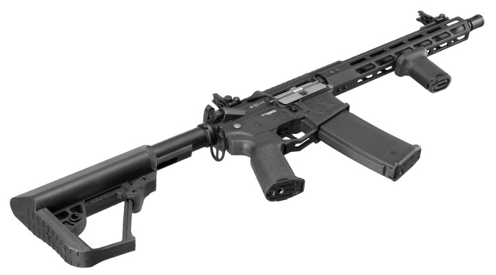 Evolution M4 Ghost L EMR Carbontech ETS IV Viper Mosfet AEG 6mm BB schwarz Bild 6