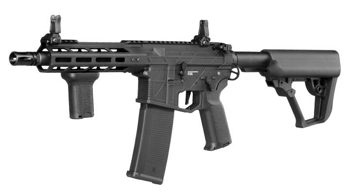 Evolution M4 Ghost S EMR Carbontech ETS IV Viper Mosfet AEG 6mm BB schwarz