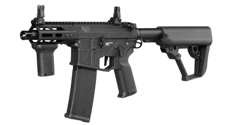 Evolution M4 Ghost XS EMR Carbontech ETS IV Viper Mosfet AEG 6mm BB schwarz