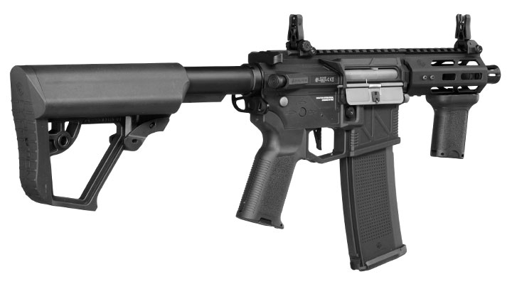 Evolution M4 Ghost XS EMR Carbontech ETS IV Viper Mosfet AEG 6mm BB schwarz Bild 4
