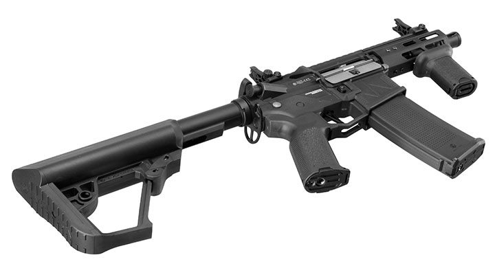 Evolution M4 Ghost XS EMR Carbontech ETS IV Viper Mosfet AEG 6mm BB schwarz Bild 6