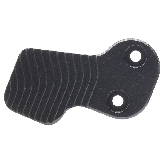 Crusader Aluminium Extended Magazin Release schwarz f. M4 / M16 S-AEG / AEG Gewehre Bild 2