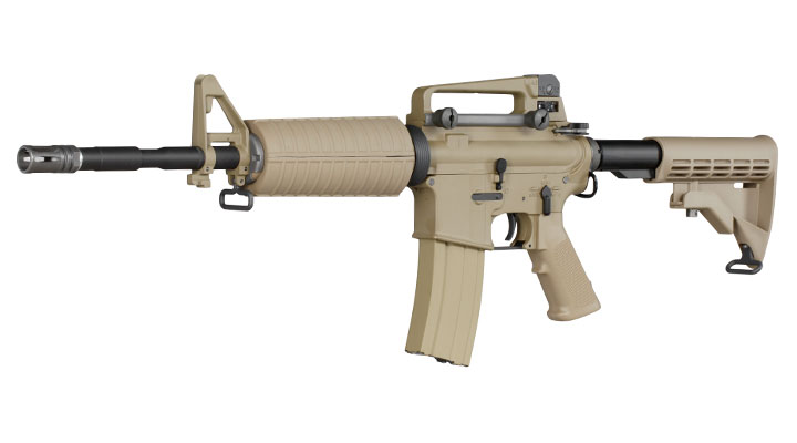 Wei-ETech M4A1 Carbine Vollmetall S-AEG 6mm BB tan