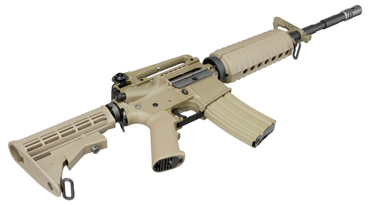 Wei-ETech M4A1 Carbine Vollmetall S-AEG 6mm BB tan Bild 5