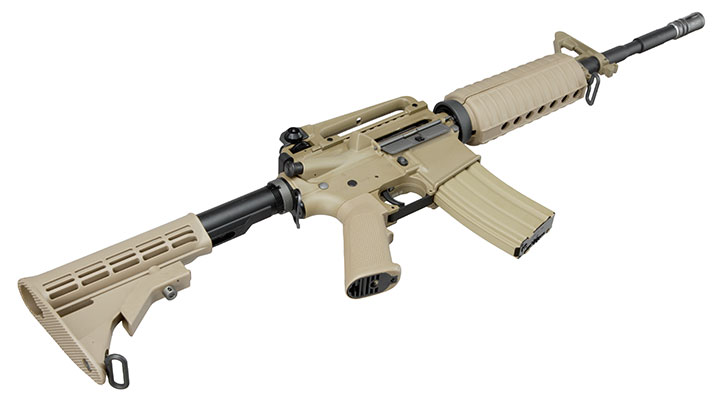 Wei-ETech M4A1 Carbine Vollmetall S-AEG 6mm BB tan Bild 6