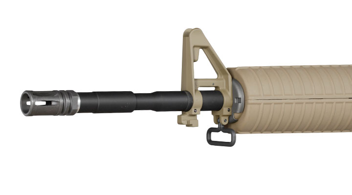 Wei-ETech M4A1 Carbine Vollmetall S-AEG 6mm BB tan Bild 7