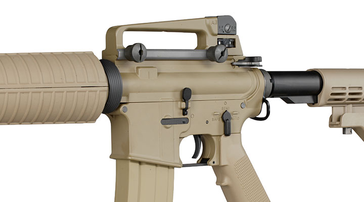 Wei-ETech M4A1 Carbine Vollmetall S-AEG 6mm BB tan Bild 8