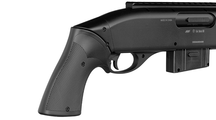 ASG M870-Style Tactical Shotgun Springer 6mm BB schwarz Bild 9
