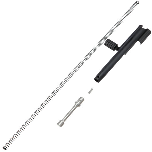 Dragon Workshop Stahl Bolt Carrier Upgrade Set schwarz f. Tokyo Marui AKX GBB Gewehre - Type B
