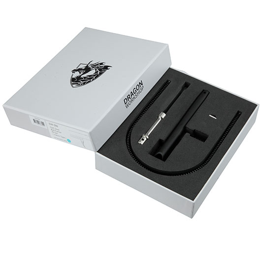 Dragon Workshop Stahl Bolt Carrier Upgrade Set schwarz f. Tokyo Marui AKX GBB Gewehre - Type B Bild 7