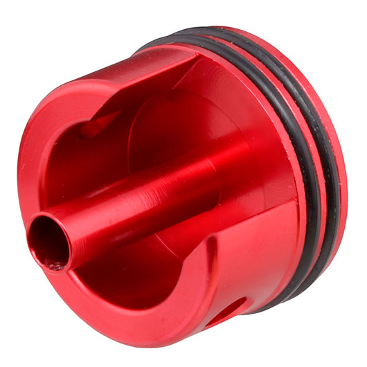 Nuprol Silent Piston Head / Cylinder Head Set f. M4 V2 Gearboxen rot / blau Bild 1
