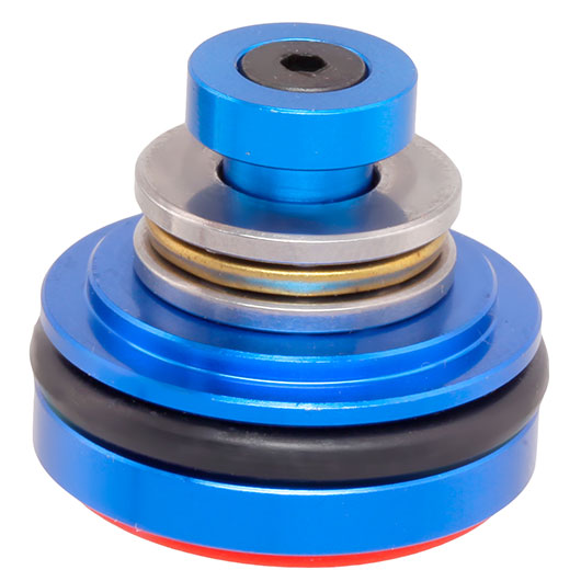 Nuprol Silent Piston Head / Cylinder Head Set f. M4 V2 Gearboxen rot / blau Bild 8