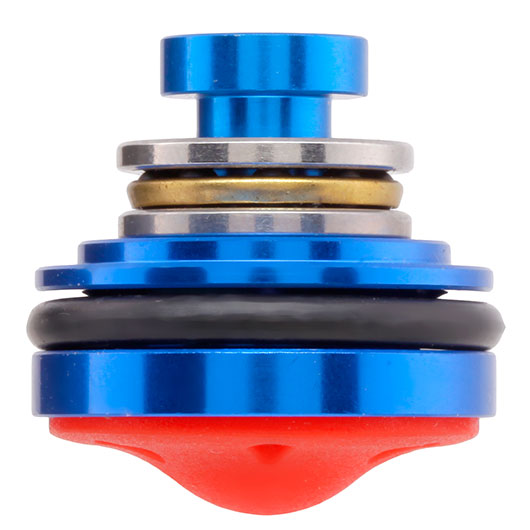 Nuprol Silent Piston Head / Cylinder Head Set f. M4 V2 Gearboxen rot / blau Bild 9