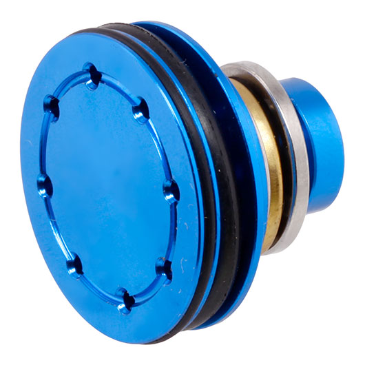Nuprol Aluminium Piston Head Vented Design inkl. Kugellager blau