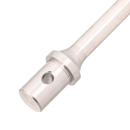 Dragon Workshop CNC 303 Edelstahl Recoil Rod 40g f. Tokyo Marui AKX GBB Gewehre silber Bild 3