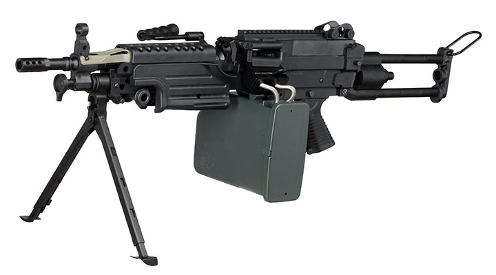 A&K M249 Para Polymergehuse AEG 6mm BB schwarz