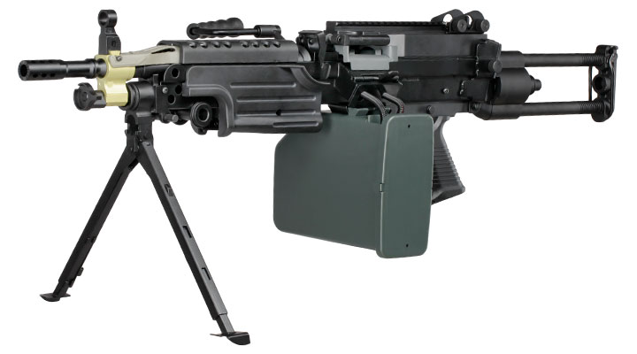 A&K M249 Para Vollmetall AEG 6mm BB schwarz