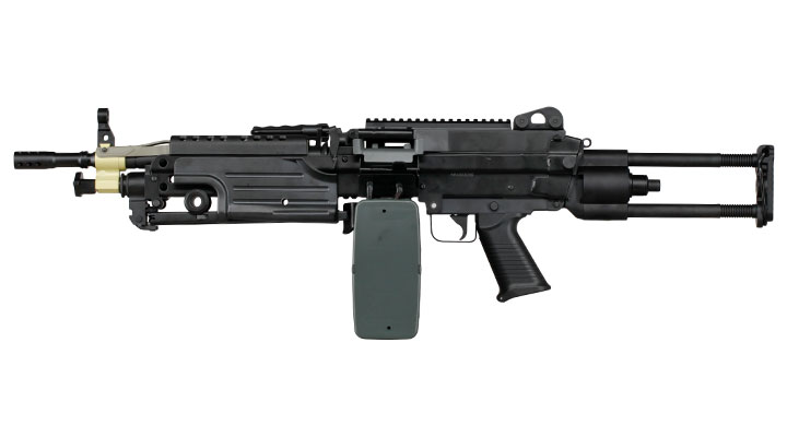 A&K M249 Para Vollmetall AEG 6mm BB schwarz Bild 1