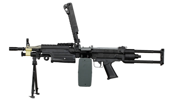 A&K M249 Para Vollmetall AEG 6mm BB schwarz Bild 2