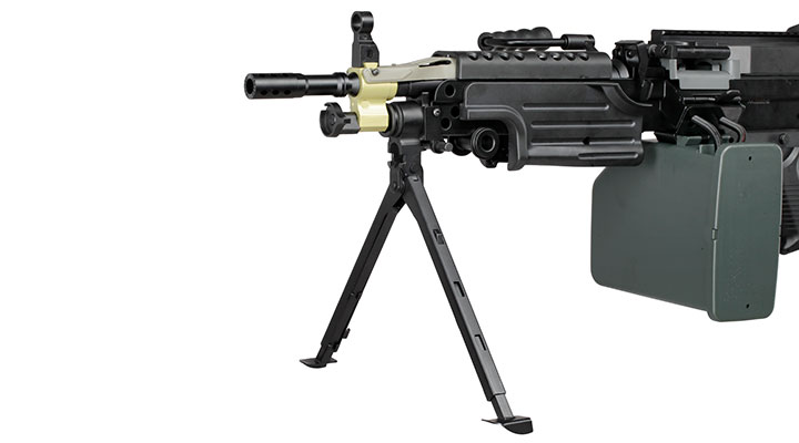 A&K M249 Para Vollmetall AEG 6mm BB schwarz Bild 7