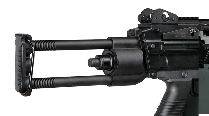 A&K M249 Para Vollmetall AEG 6mm BB schwarz Bild 9