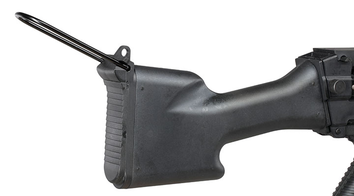 A&K M249 MK2 Polymergehuse AEG 6mm BB schwarz Bild 10