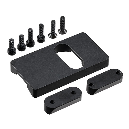 ASG CNC Aluminium RMR Sight Direkthalterung schwarz f. KJ Works CZ Shadow 2 GBB / CO2BB Serie