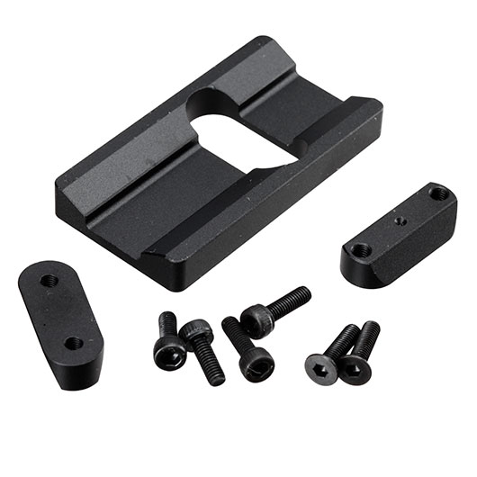 ASG CNC Aluminium RMR Sight Direkthalterung schwarz f. KJ Works CZ Shadow 2 GBB / CO2BB Serie Bild 3