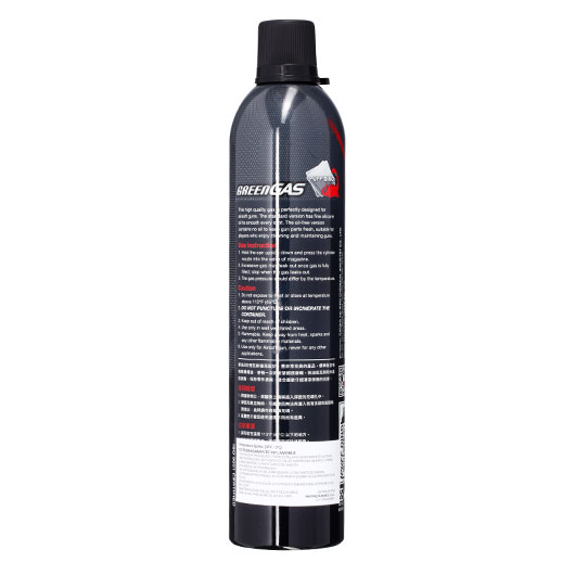 Puff Dino Airsoft 12kg / 170 PSI Standard Green Gas 600ml m. Silikon Bild 1
