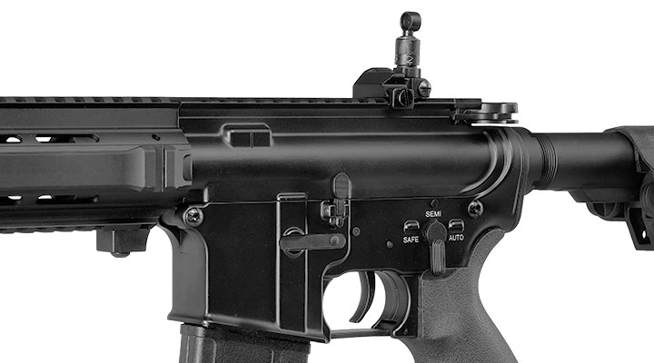 Double Bell L119A2 CQB Carbine Professional Line Vollmetall S-AEG 6mm BB schwarz Bild 7