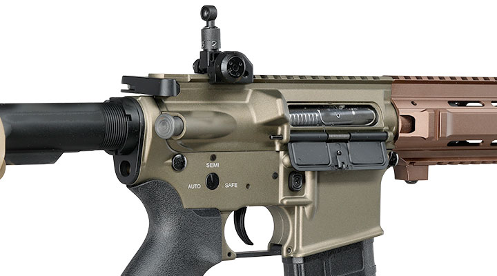 Double Bell L119A2 CQB Carbine Professional Line Vollmetall S-AEG 6mm BB Bronze-Tan Bild 8