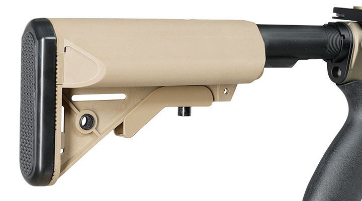 Double Bell L119A2 CQB Carbine Professional Line Vollmetall S-AEG 6mm BB Bronze-Tan Bild 9