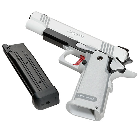 Tokyo Marui Hi-Capa 5.1 D.O.R. System Gas-Blow-Back 6mm BB White-Edition Bild 6