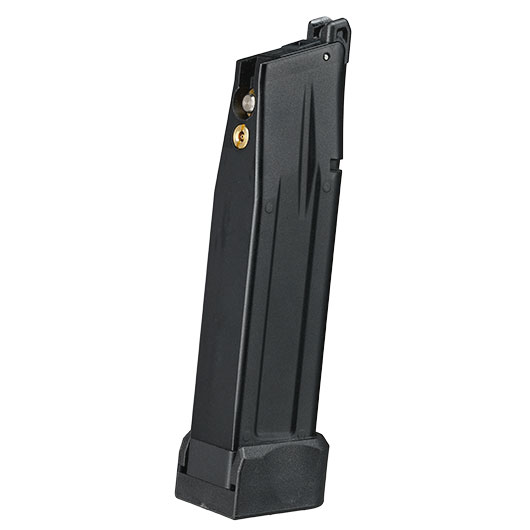 TTI Airsoft Hi-Capa 4.3 / 5.1 GBB CNC Magazin Light Weight 29 Schuss (f. TM / WE / AWC) schwarz - Softairgas Version Bild 1