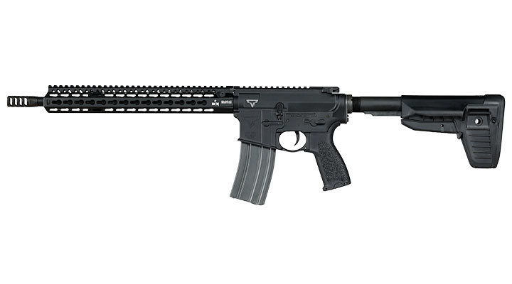 VFC / TTI / BCM JW2 Ultralight 14,5 Zoll Vollmetall Gate Aster System S-AEG 6mm BB schwarz Bild 1