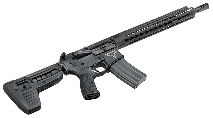 VFC / TTI / BCM JW2 Ultralight 14,5 Zoll Vollmetall Gate Aster System S-AEG 6mm BB schwarz Bild 4